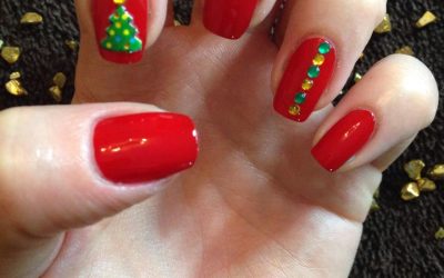 Christmas manicure offer at Pure hair & beauty